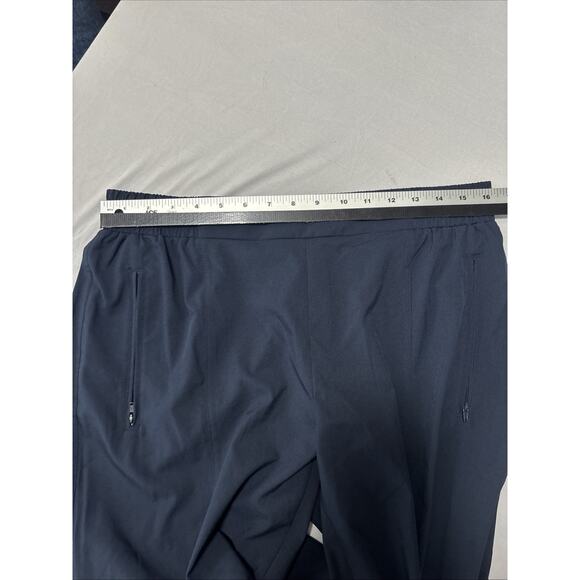 Women's L Navy Blue Pull On Lightweight Joggers Athleisure Active Workout Gym - Picture 7 of 10